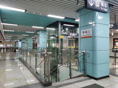 香梅北地铁站主题站厅