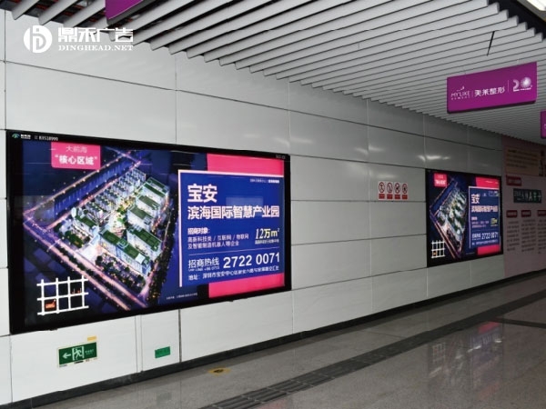 深圳地铁灯箱广告多少钱一个月？