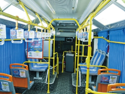 公交车内全车广告（含椅背、拉手、看板）