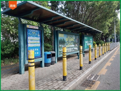 聚龙花园-公交车站 深圳市坪山区龙田街道专业的公交车站牌广告制作公司